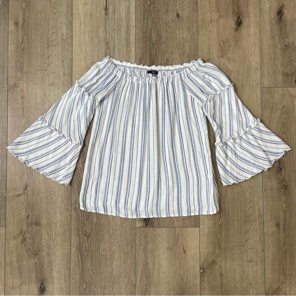 NWOT DREW Anthropologie Bell Sleeve Top Women’s Small Boho Romantic